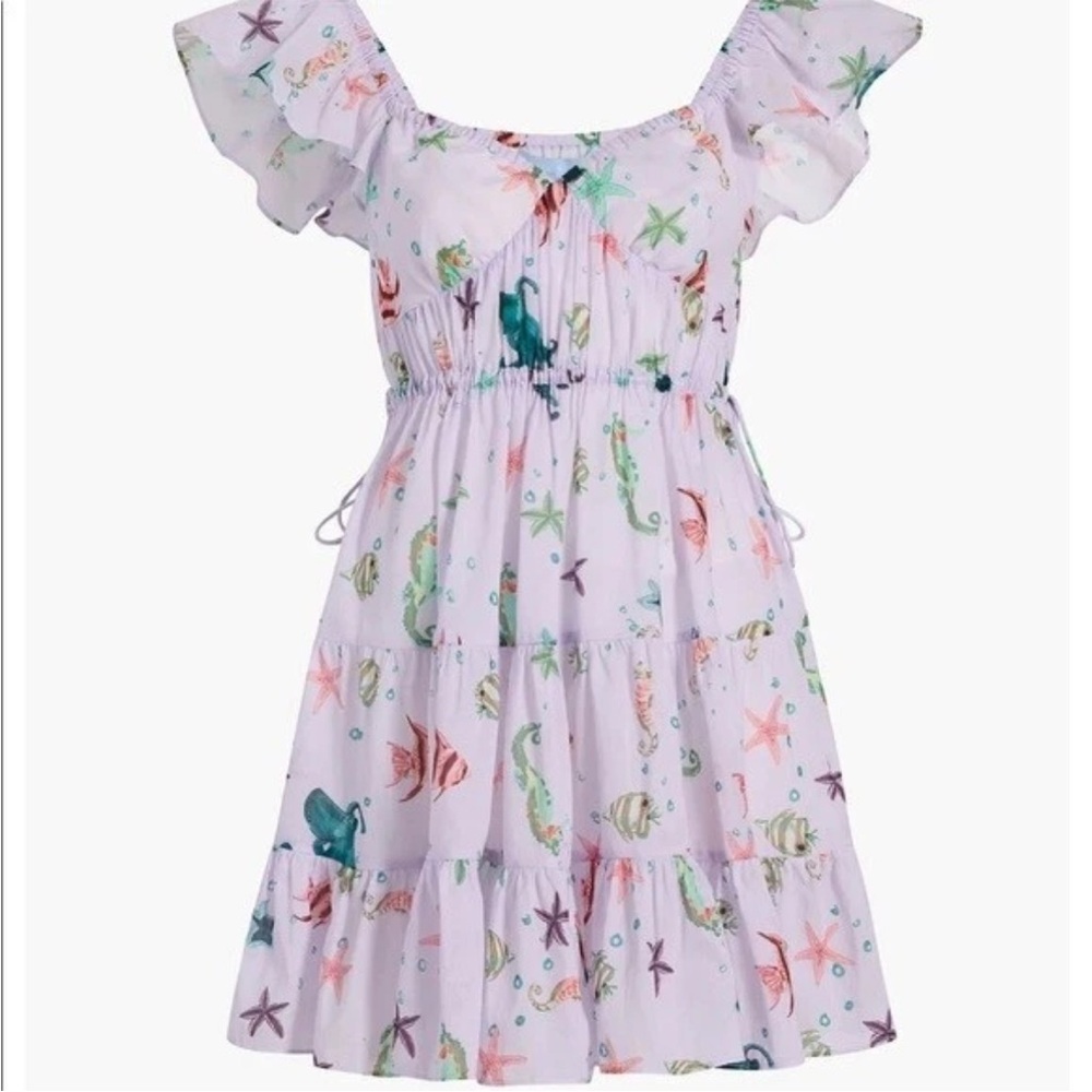Hill House Lucia Sea Creature Dress Medium - Picture 3 of 5